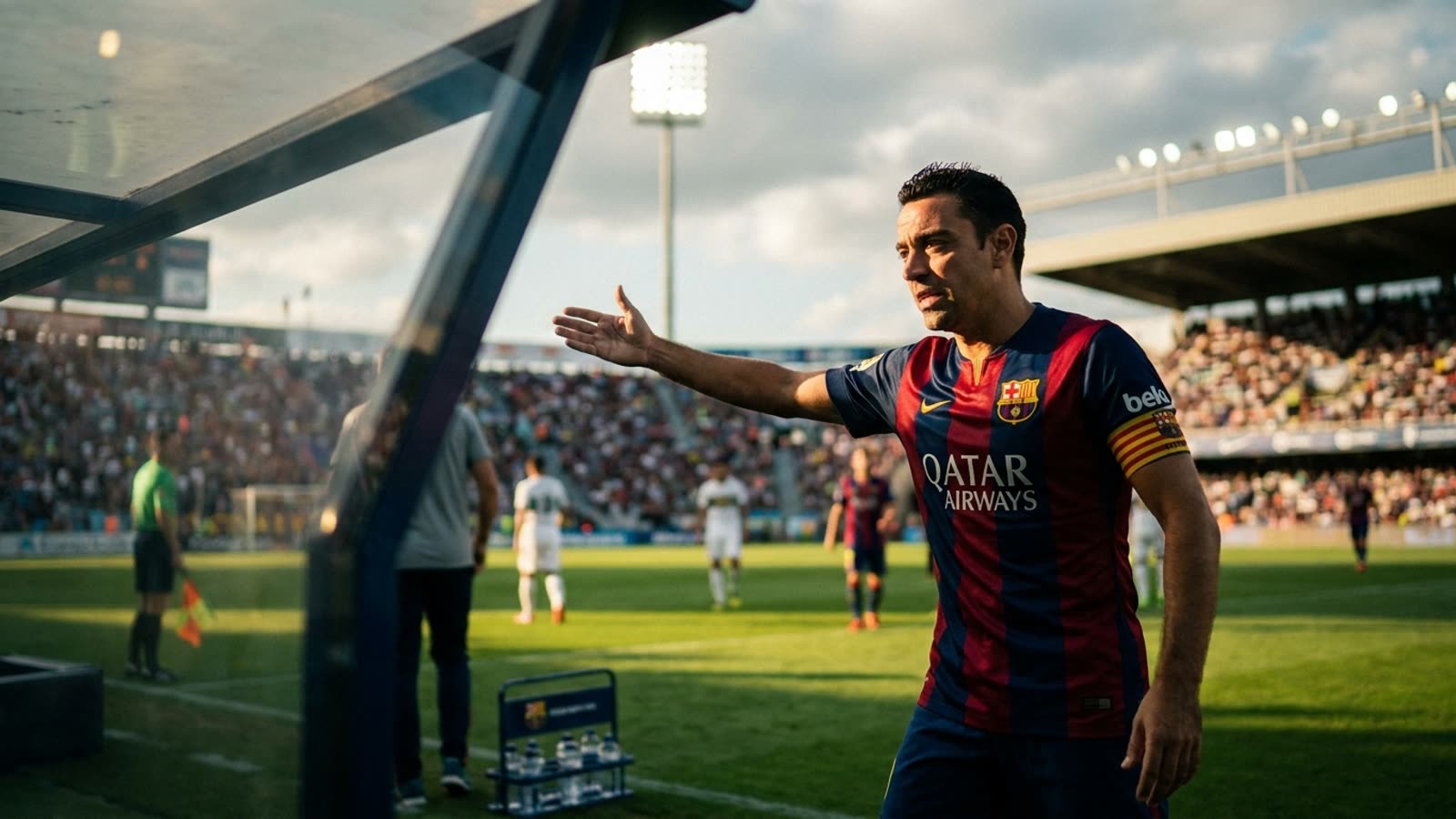 Xavi Hernández never ran fast. He simply arrived everywhere before anyone else.