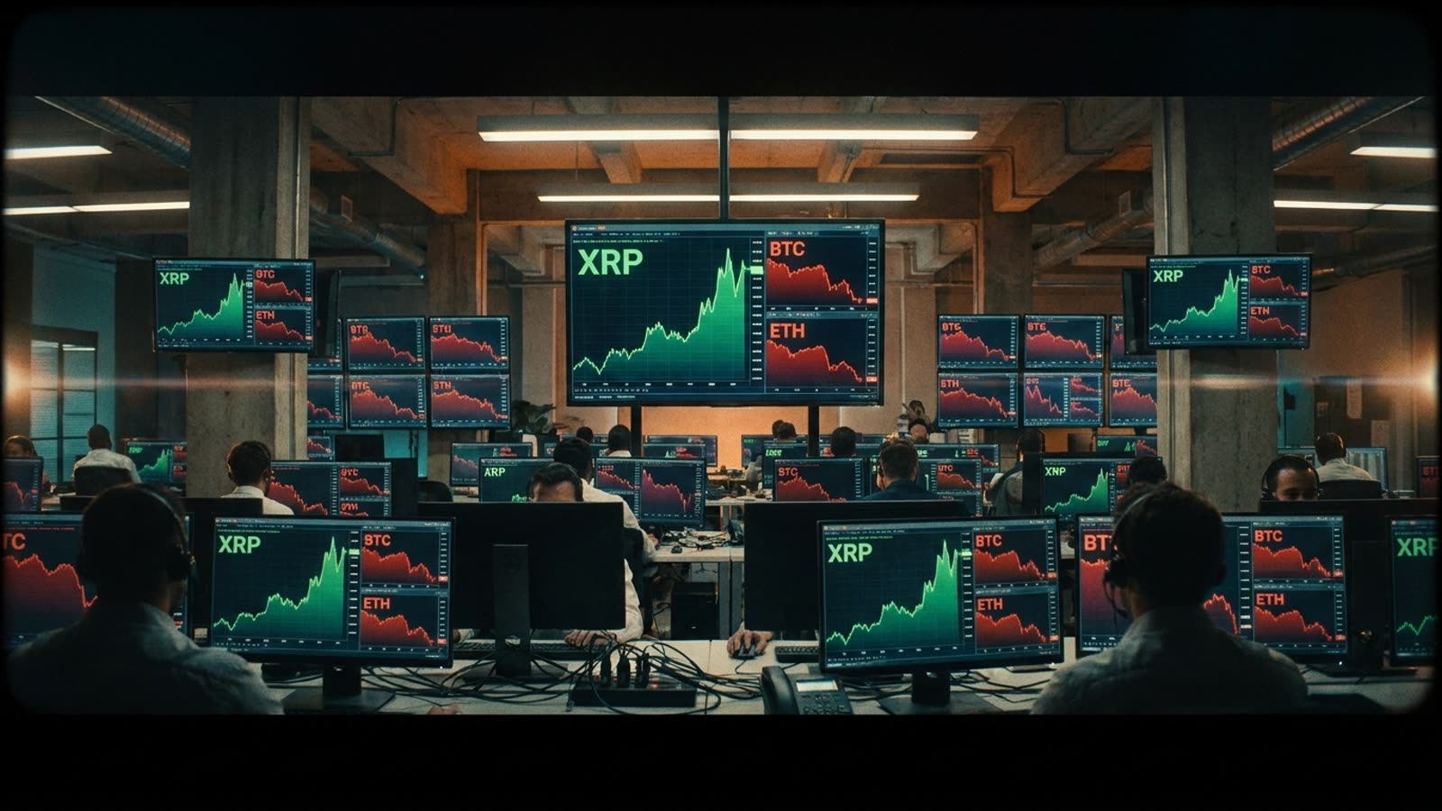 XRP is having a moment while Bitcoin and Ether bleed. The divergence says more about retail psychology than fundamentals.