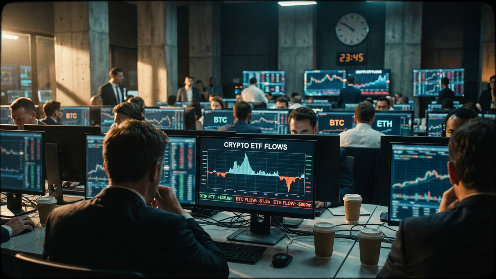 XRP ETFs quietly pulled in $35 million while Bitcoin and Ether hemorrhaged $2 billion. The altcoin rotation nobody saw coming.