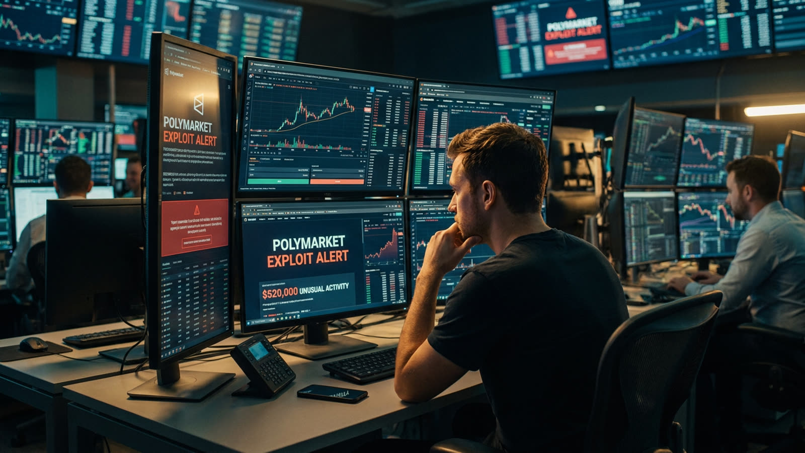 A blockchain sleuth flags a $520,000 Polymarket exploit. The platform says everyone's money is fine.